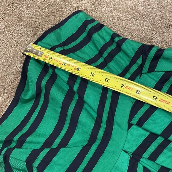 Green and Navy Striped Dress - Picture 12 of 14